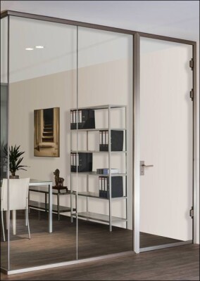 CLIP-IN: Schallschützendes Trennwandsystem mit enorm hohem Glasanteil