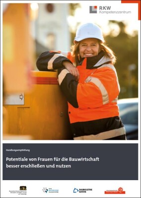 Neue Handlungsempfehlung für Bauunternehmen zum Thema Frauen in der Bauwirtschaft