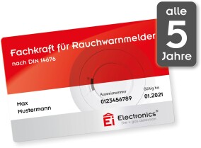 Auffrischungskurse zur TÜV-geprüften „Fachkraft für Rauchwarnmelder“ im Frühjahr 2018