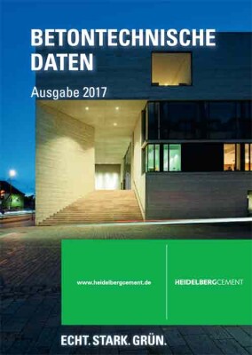 HeidelbergCement hat die Betontechnischen Daten aktualisiert