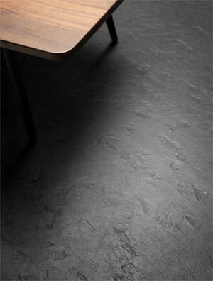 Marmoleum Slate mit Schieferprägung