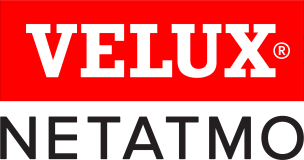 Logos von Velux und Netatmo