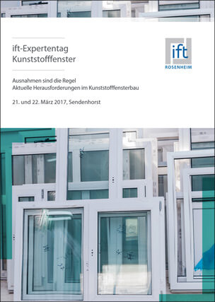 Flyer zum ift-Expertentag Kunststofffenster