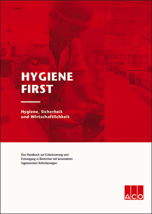 „Hygiene First“: Handbuch zur Entwässerung in Bereichen mit besonderen hygienischen Anforderungen