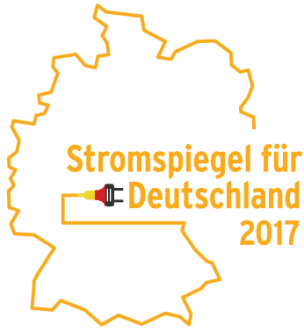 Logo vom Stromspiegel für Deutschland 2017