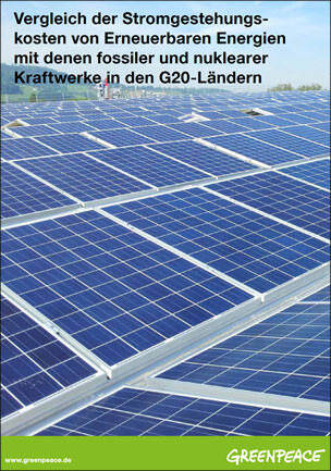 Vergleich der Stromgestehungs­ kosten von Erneuerbaren Energien mit denen fossiler und nuklearer Kraftwerke in den G20 ­Ländern