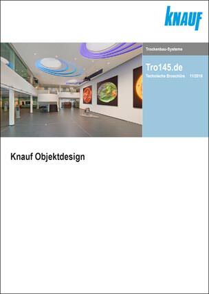 Titel der Knauf-Broschüre „Objektdesign“