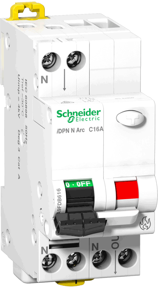  Arc Fault Detection Device (AFDD) iDPN N Arc - Brandschutzschalter von Schneider Electric