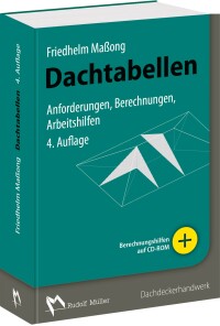 4. Auflage der Dachtabellen kommt auf 966 Seiten