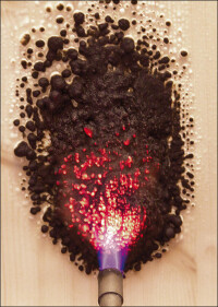 Feuerschutzmittel für dekorative und konstruktive Holzbauteile im Sichtbereich