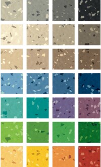 Kautschukbelag Norament Grano präsentiert sich mit überarbeitetem Farbspektrum