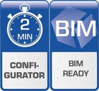 Wolfs 2-Minuten-Konfigurator ermittelt für Architekten BIM-Daten mit dem Platzbedarf von Klimageräten