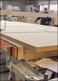 Großformatige Unterdeck- und Wandbauplatten bis 6 m Länge