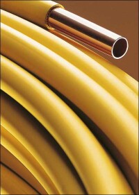 WICU-Kupferrohr jetzt auch in Gelb für Gasinstallationen