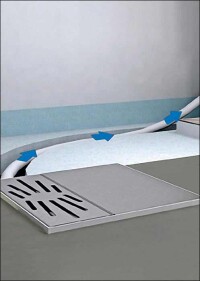 Tub-Pump: Lux Elements verringert Höhe seines Duschbodens mit aktivem Ablauf