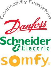 Danfoss, Schneider Electric und Somfy wollen ein „Ökosystem der Konnektivität“ entwickeln
