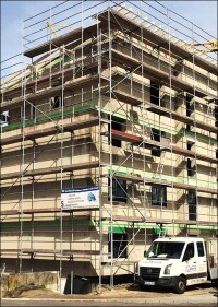 Hochwärmedämmendes Leichtbeton-Mauerwerk à la Jasto bis zur Hochhausgrenze