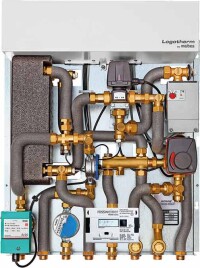 Wohnungsstation LogoAktiv von Meibes mit eigener Primär-Versorgungspumpe