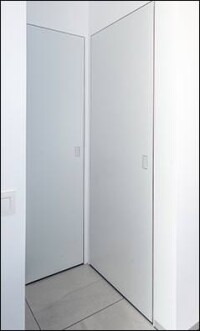 Flächenbündiges, dezentes Innentürsystem von Argent Alu neu mit Smart Entrance