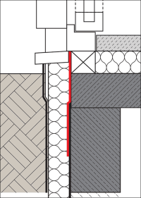 MB 2K zur Abdichtung bodentiefer Fenster à la Remmers