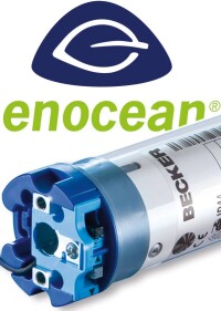 Becker integriert EnOcean-Aktor direkt in neuen Rohrmotor