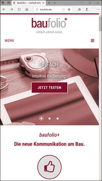 Rechtssichere Schreiben mit Baufolio+ auf der Baustelle erstellen