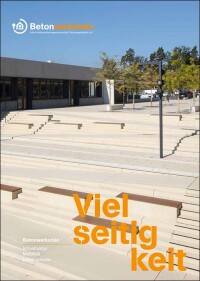 Neue Betonwerkstein-Broschüre zum Thema Infrastruktur, Mobilität, Lebensräume