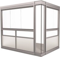 Faltfenster und Ganzglasecke à la Balco für Balkone