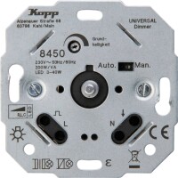 Neuer Universaldimmer von Kopp für die Unterputzdose