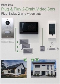Neue Türkommunikationssets von Ritto mit Smart Home-Technik und App-Konnektion