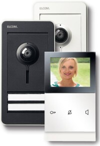 Montagefertige Komplettsets Elcom.Home mit Innen- und Außenstationen