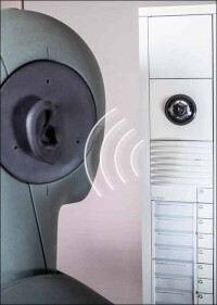 Doppelt so laute Türlautsprecher für raue Umgebungen