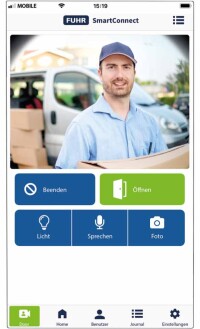 SmartConnect door: Video-Türsprechanlage vom Verriegelungsspezialisten Fuhr