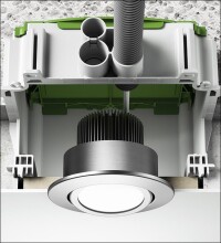 Neue Einbaugehäuse von Spelsberg für Ort- und Fertigbetondecken