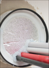 Neue runde Kabelbox von Wichmann für Kernlochbohrungen bis 300 mm Durchmesser