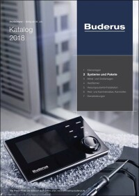 Neuer Buderus Katalog mit kompakterer Printausgabe jetzt erhältlich - sonst online