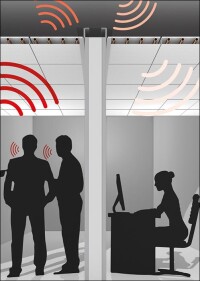 Schalldämmende Heiz- und Kühldecken neu von Zehnder