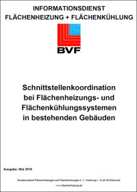 Neue Fassung der „Schnittstellenkoordination bei Flä&shy;chen&shy;heiz- und kühlsystemen in bestehenden Gebäuden“