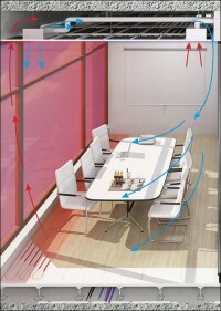 Plafotherm AirHybrid: Lindner baut Heiz-/Kühldecken zum Hybrid-Lüftungssystem aus