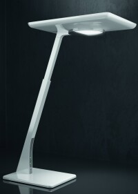 Bicult LED: Neuartige Tischleuchte für die Direkt- und Indirektbeleuchtung von Trilux