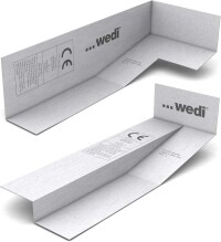 Wedi erweitert Dichtecken-Sortiment für 3-achsige Verbindungen