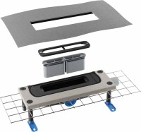 CeraFlex: Neues Ablaufgehäuse von Dallmer mit stabilem Polymerbetonkragen