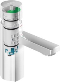 Frankes F5-Armaturenlinie u.a. mit neuer FRAMIC-Selbstschlusskartusche