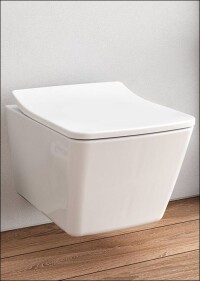 Square Perfection heißt ein neues, minimalistisch gestaltetes WC von Toto