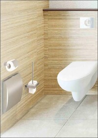 Medius, Firmus und Cubus - die drei Accessoire-Serien von Franke fürs Hotelbad