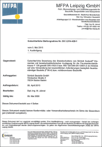 Schöcks Isokorb in nichtbrennbaren Hochhausfassaden