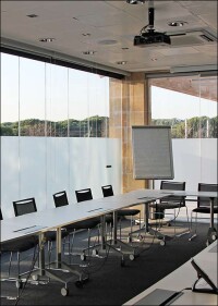 Potential rahmenloser Dreh-/Schiebe- Balkonverglasungen im Innenraum