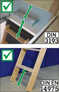 DIN 3193: Bodentreppen - Sonderkonstruktionen bei Decken großer Dicke und für erhöhte Nutzlast