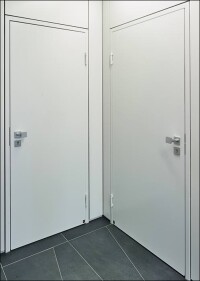 Vollständige Flächenbündigkeit mit DryTec-Blockzargen von Hörmann