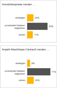 Branchenprofis rechnen mit Zinserhöhung und eventuell Immobilien-Run privater Käufer